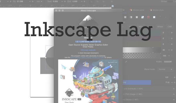 Inkscape 1.0: How-To Fix Lags in Mac OS X