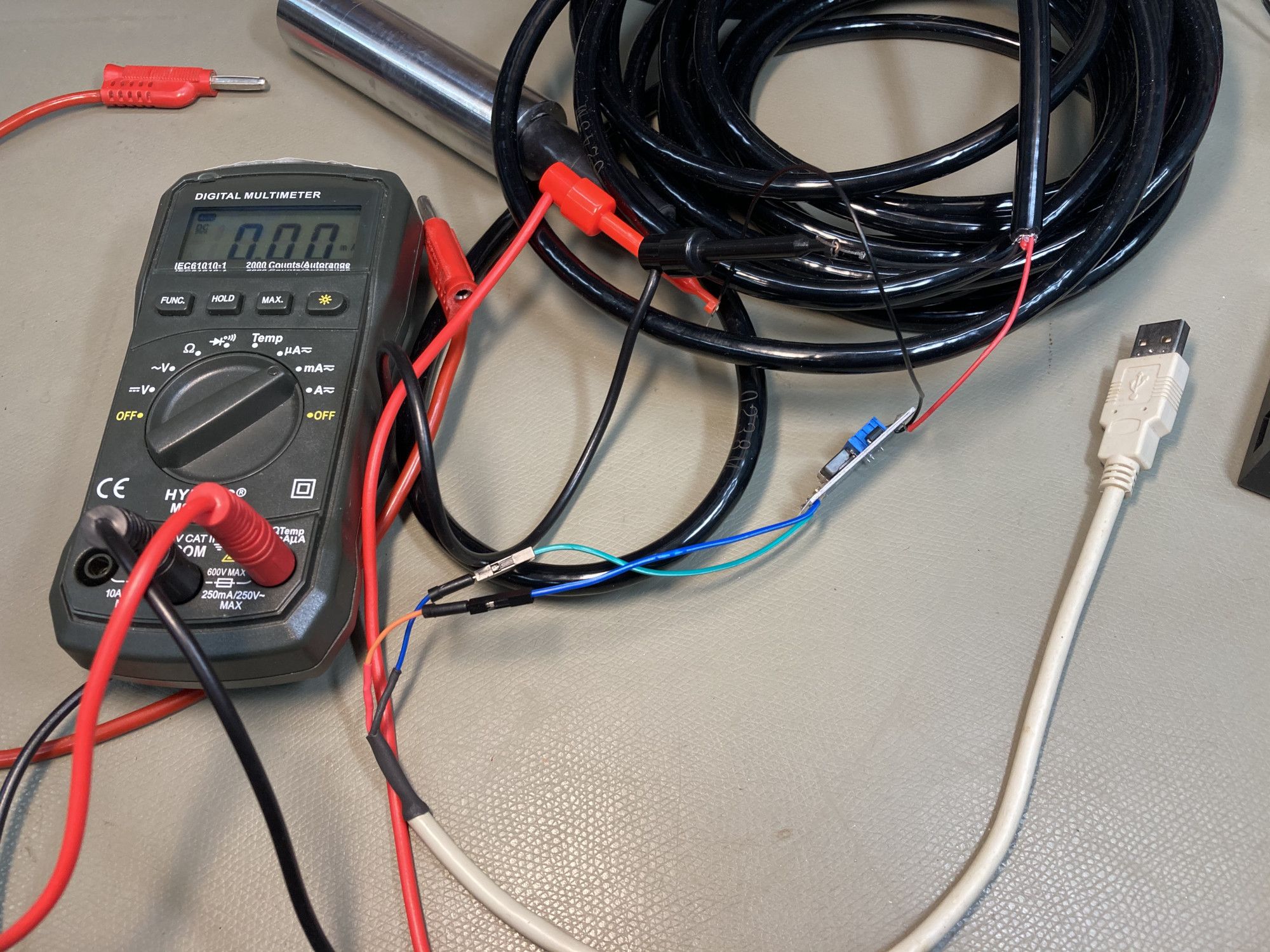 Current to Voltage Module for Sensing Small Currents 4-20mA HW-685