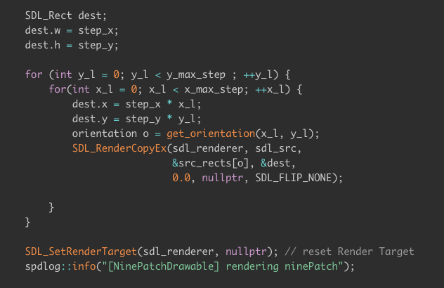 Code syntax highlighting